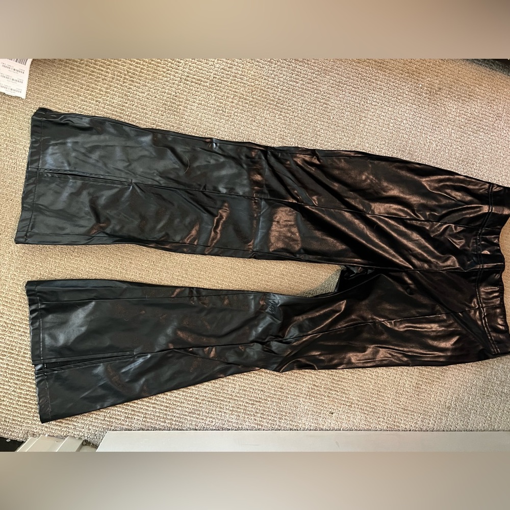 Pleather pants